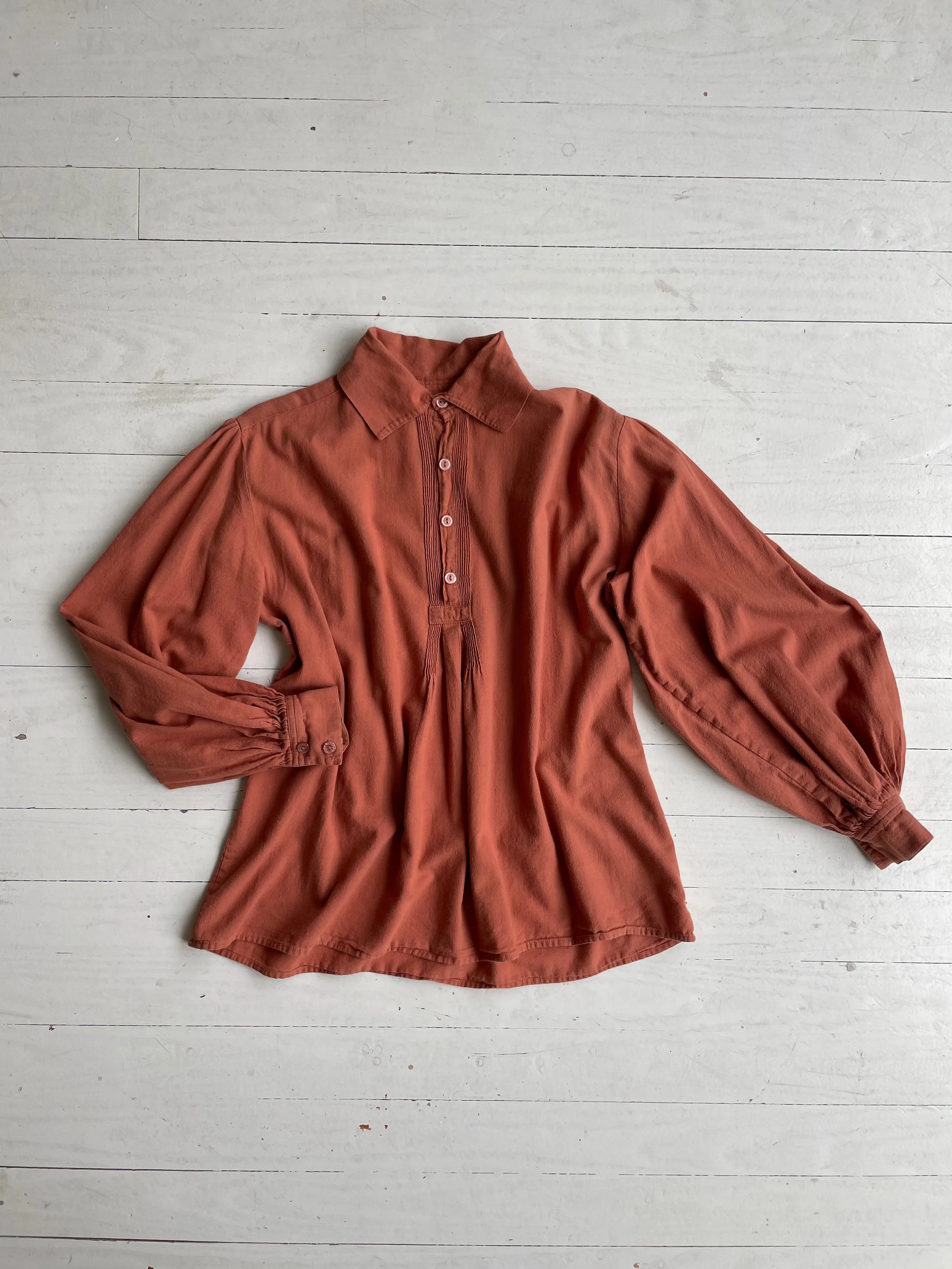 1970s Vagabond Peasant Blouse