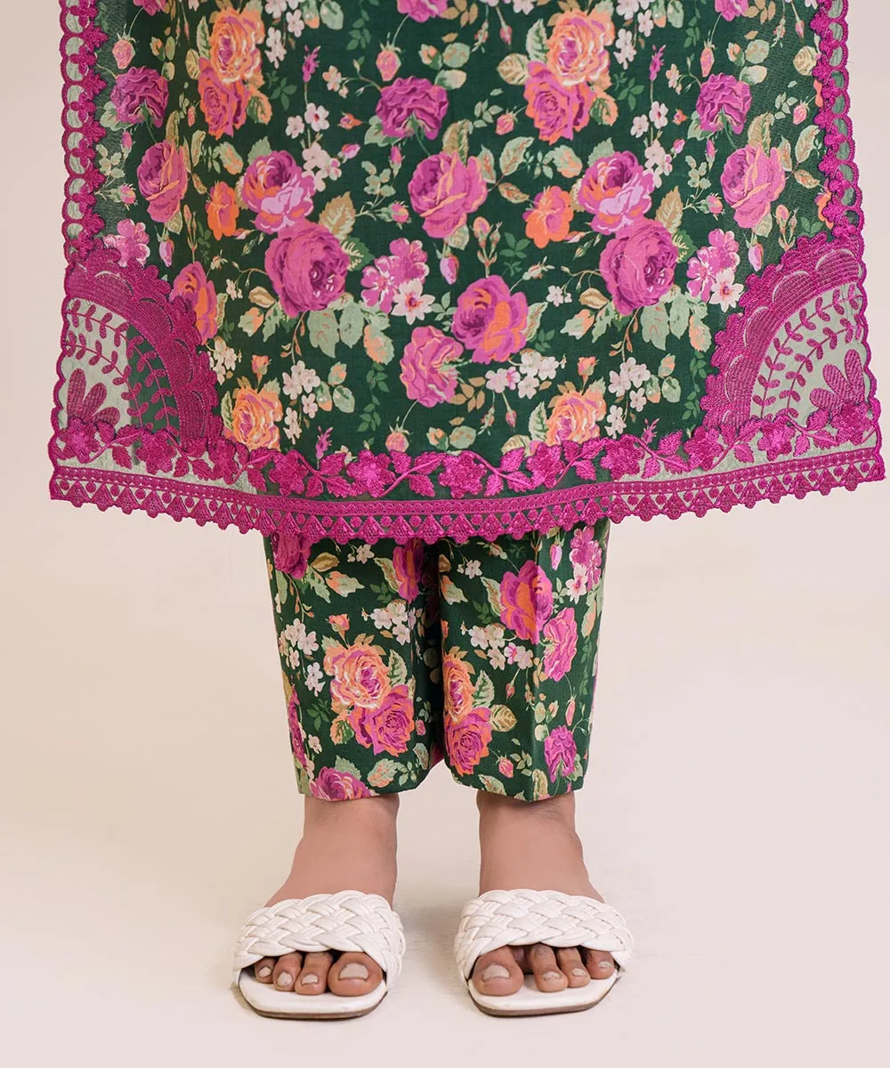 2 Piece - Embroidered Lawn Suit