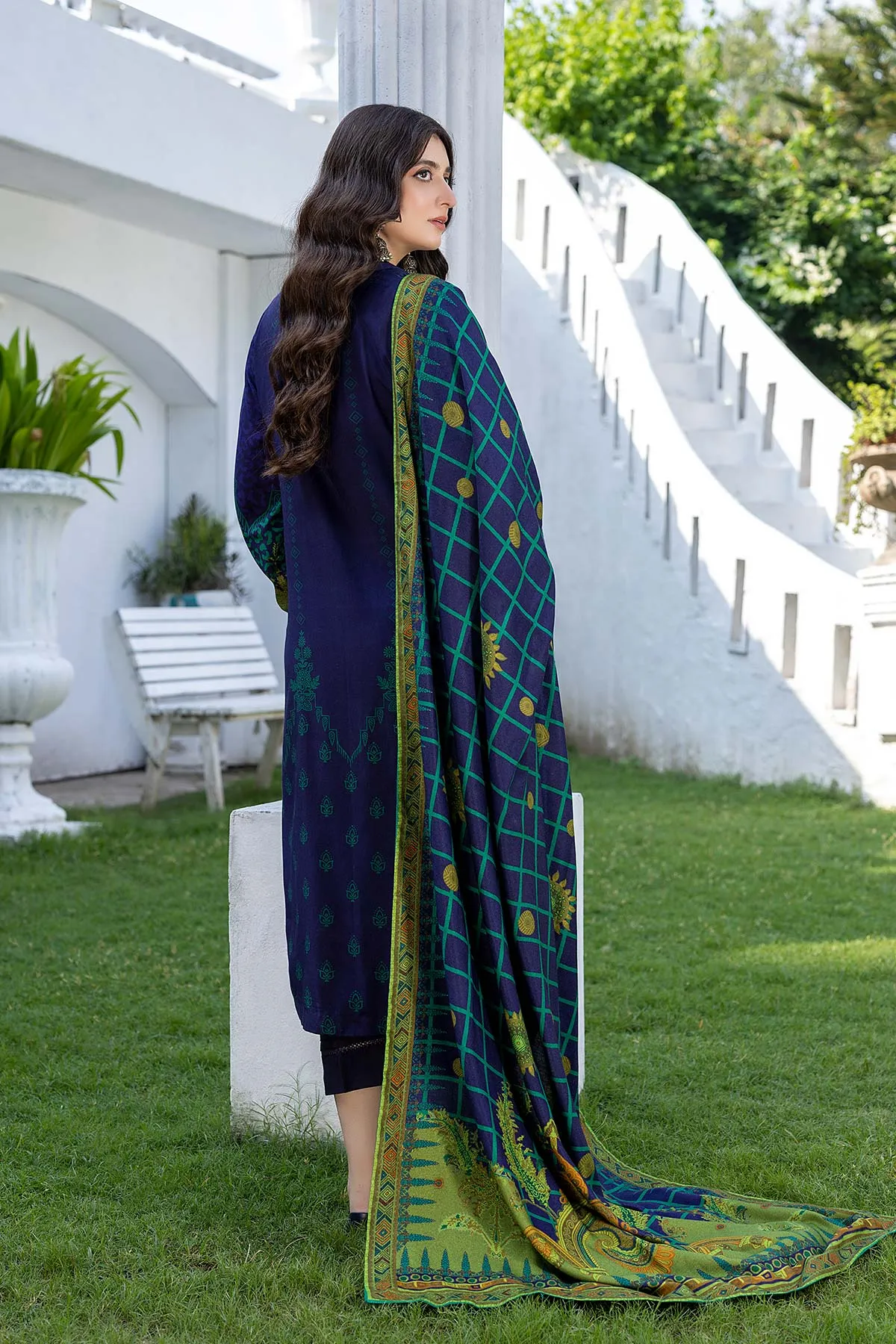 3-Pc Unstitched Charizma Slub Linen Shawl Suits CPW22-23