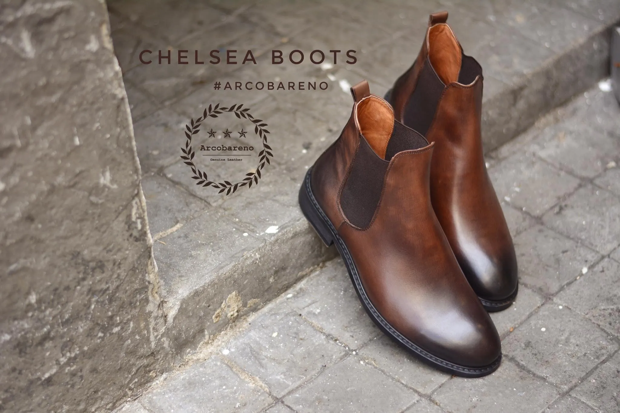 901 Chelsea Boots Painted Leather