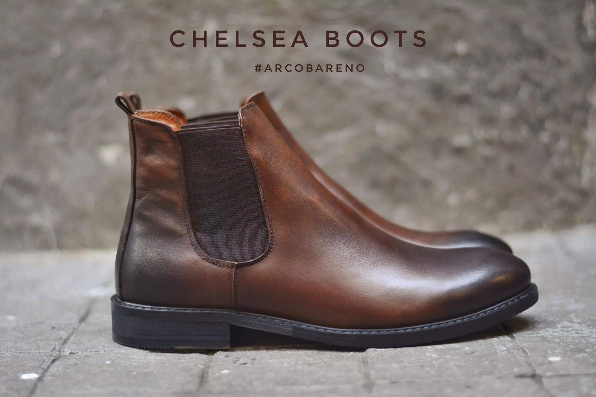 901 Chelsea Boots Painted Leather