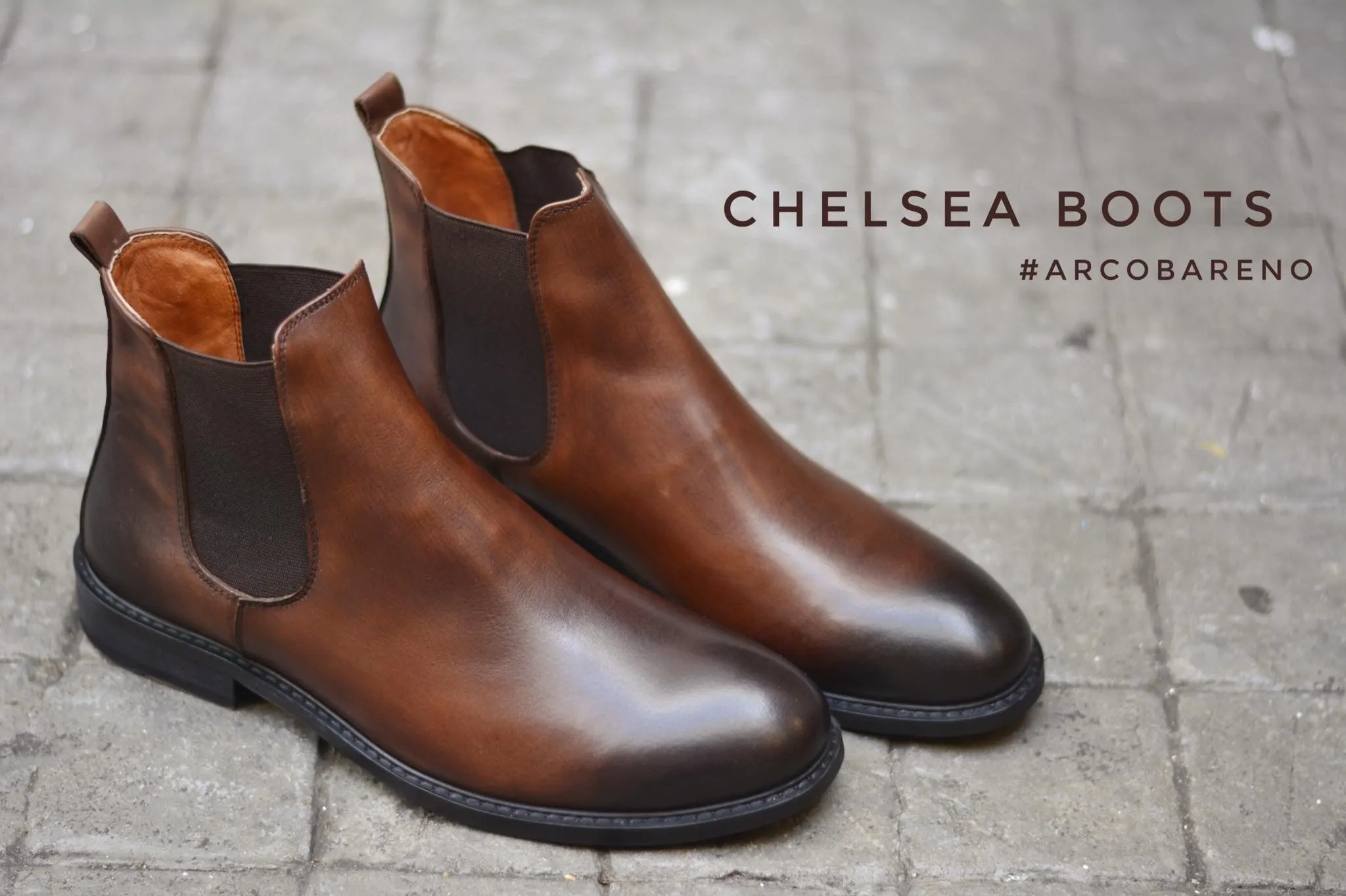 901 Chelsea Boots Painted Leather