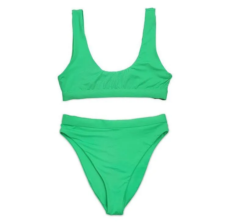 Amaka Kiwi High Waist Bikini Bottom