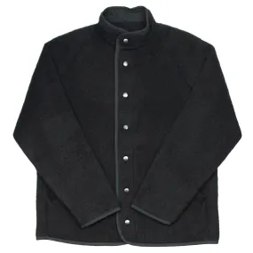 Arpenteur - Contour Brushed Wool Jacket - Black