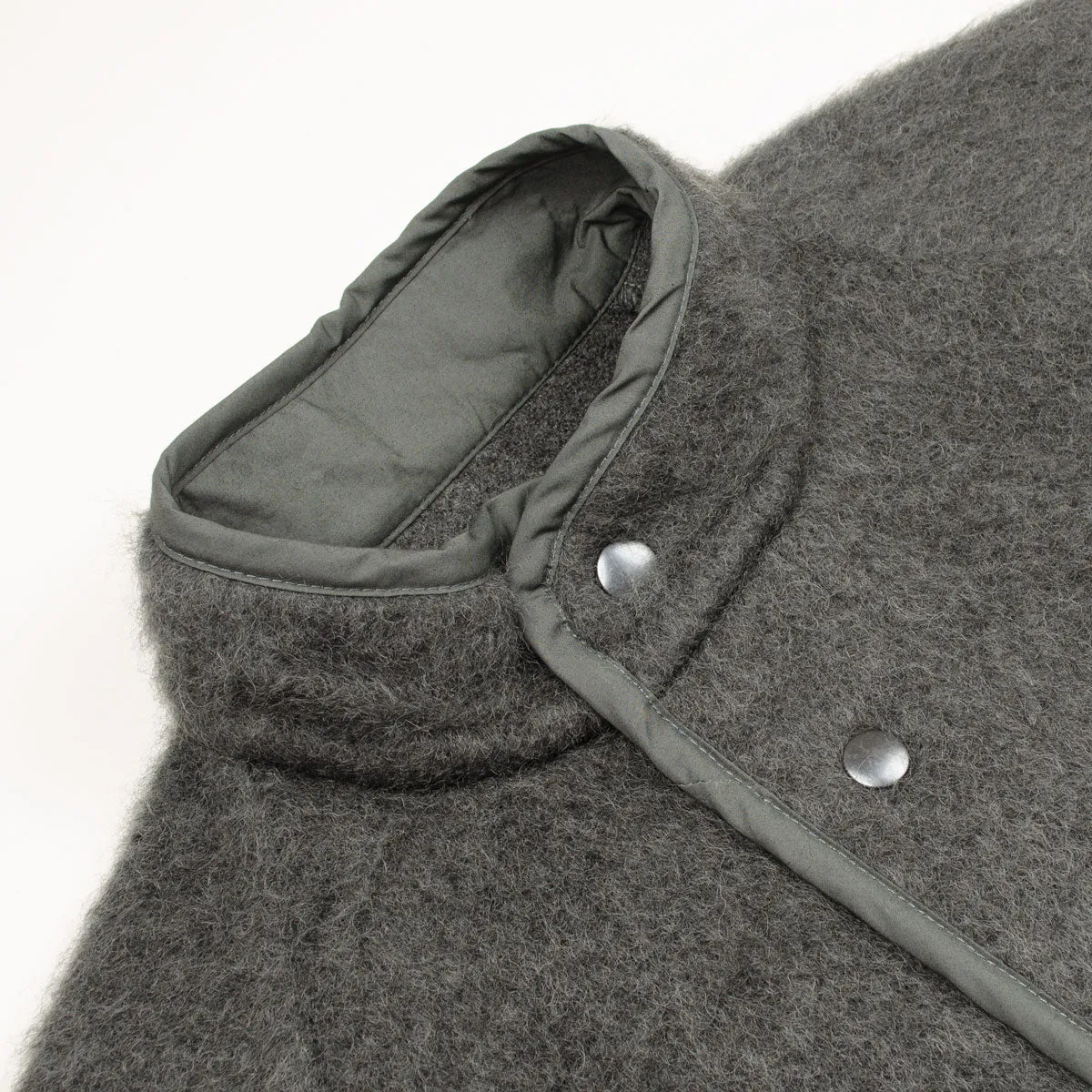 Arpenteur - Contour Brushed Wool Jacket - Charcoal