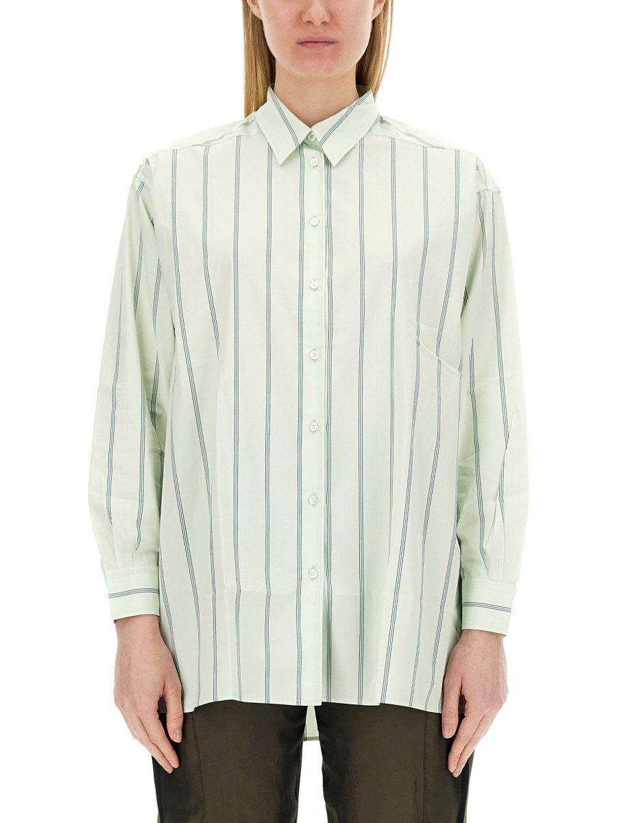 ASPESI    STRIPED COTTON SHIRT