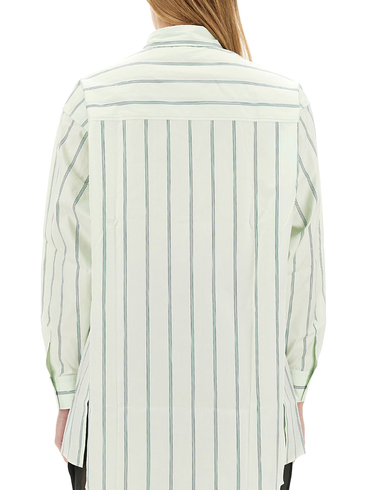 ASPESI    STRIPED COTTON SHIRT