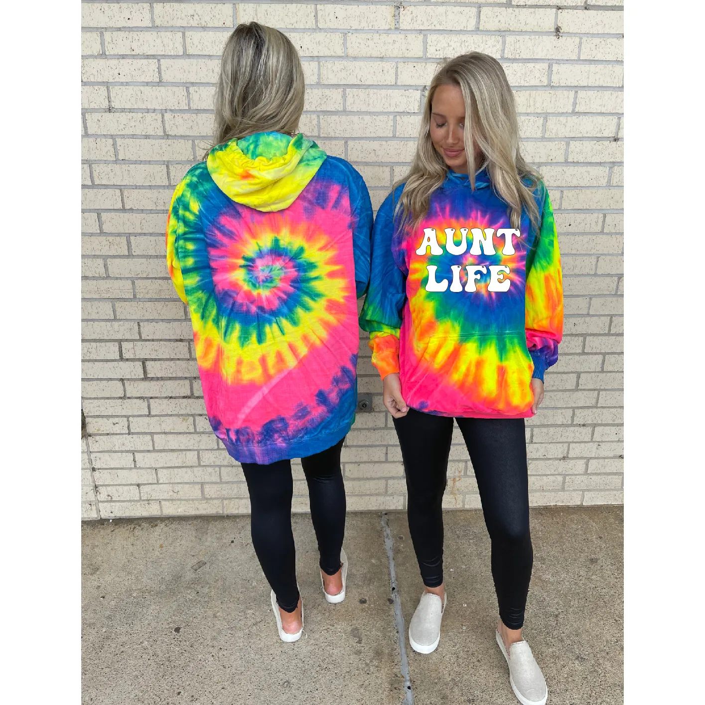 Aunt or Mama Tie Dye Hoodie