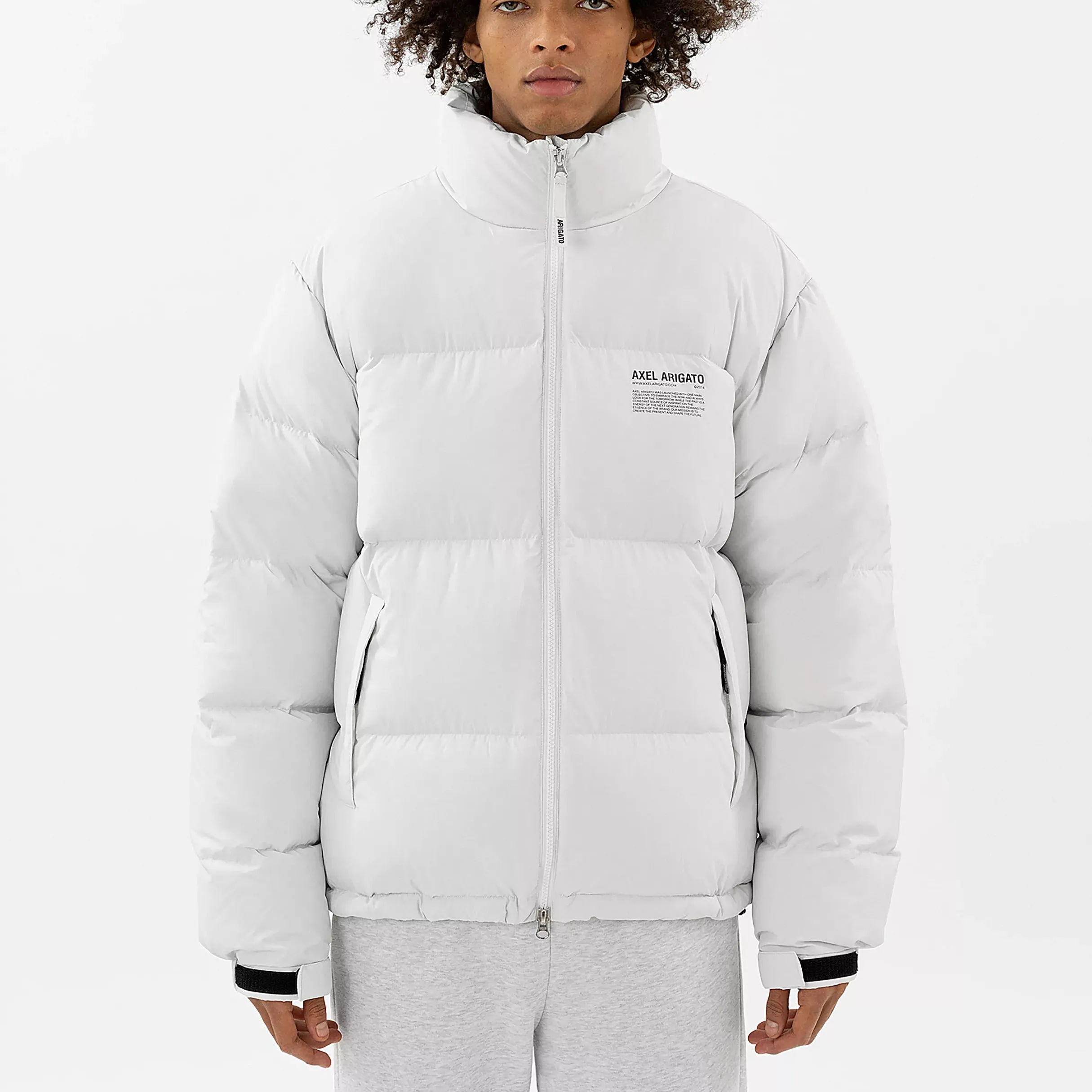 Axel Arigato - Observer Puffer Jacket in Off White