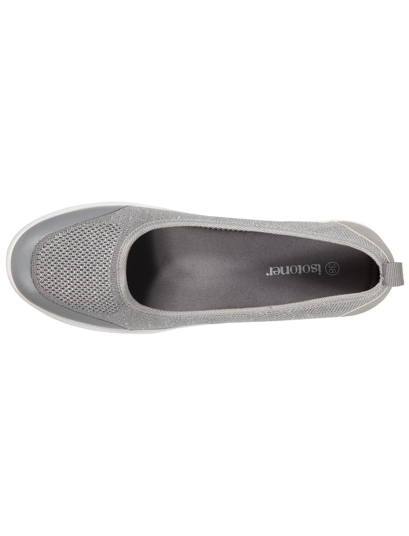 Ballerines Femme slip-on Gris