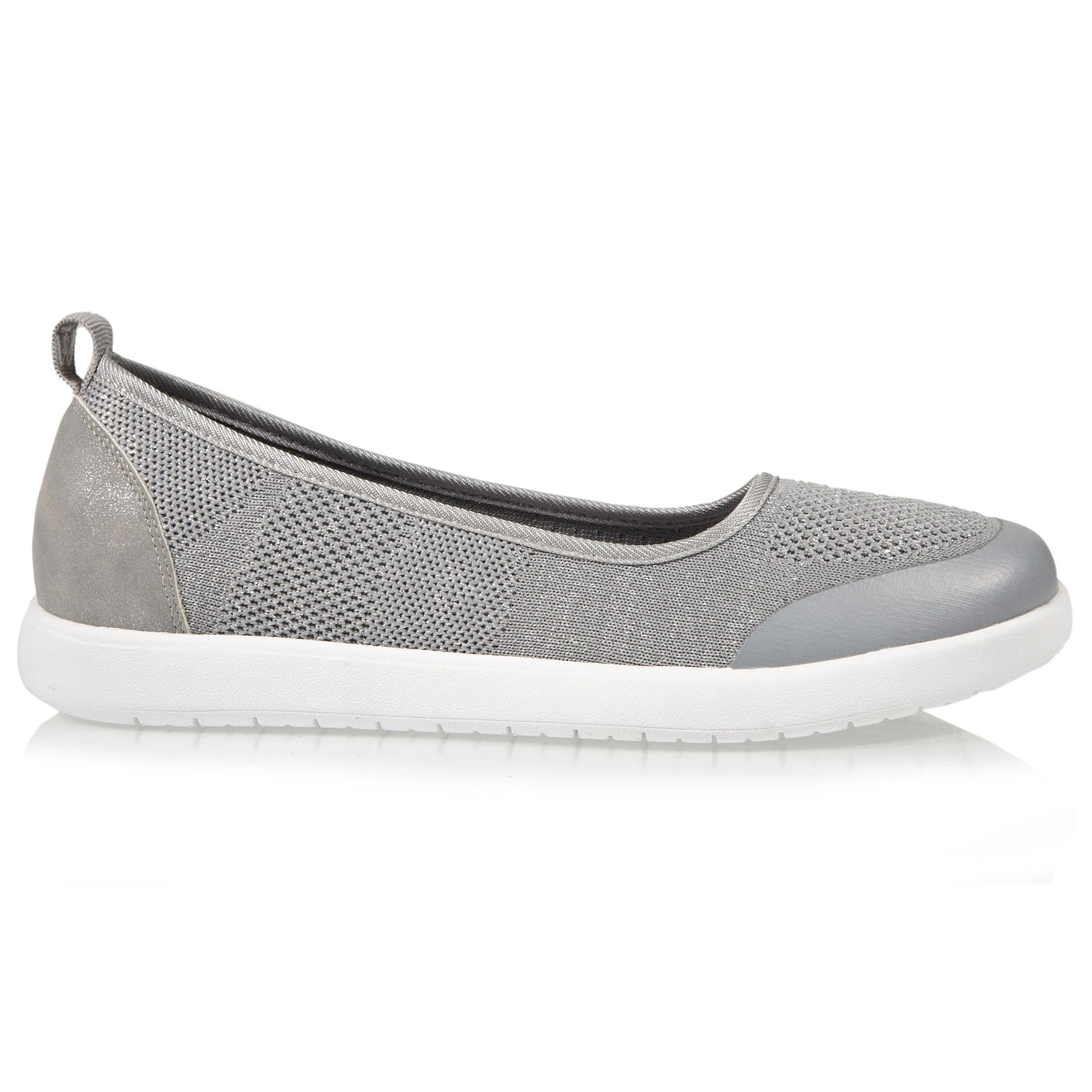 Ballerines Femme slip-on Gris