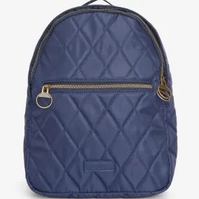 Barbour Ladies Quilted Backpack in Navy