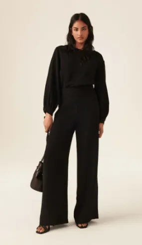 ba&sh Obby Jumpsuit in Noir