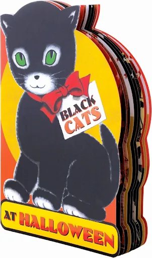 Black Cats at Halloween Picture Book