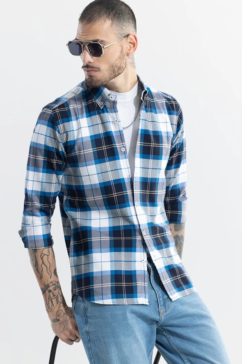 Boldsquare Blue Checks Shirt