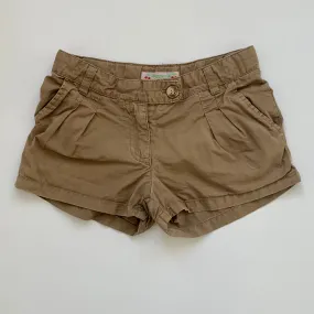 Bonpoint Caramel Cotton Shorts: 4 Years