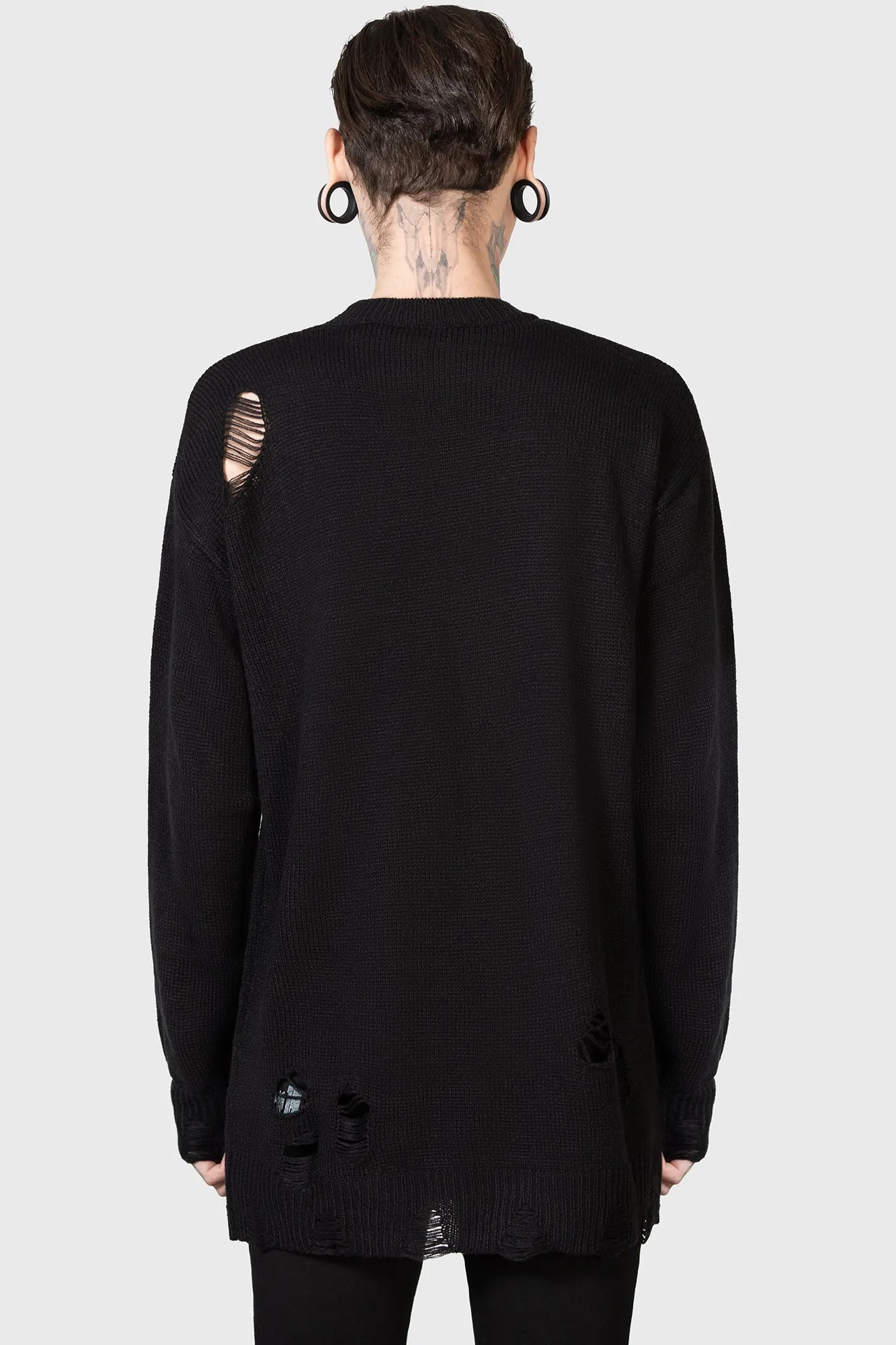 Cause Fear Knit Sweater Resurrect