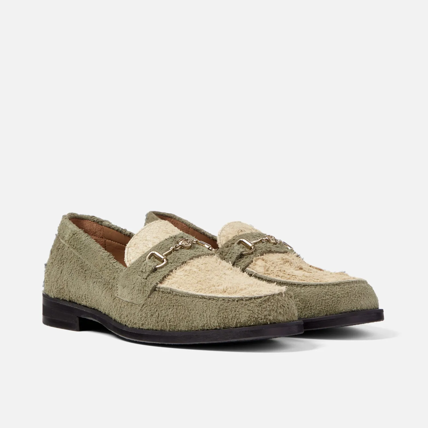 Checks Butter + Avocado Bit Loafer - Men's