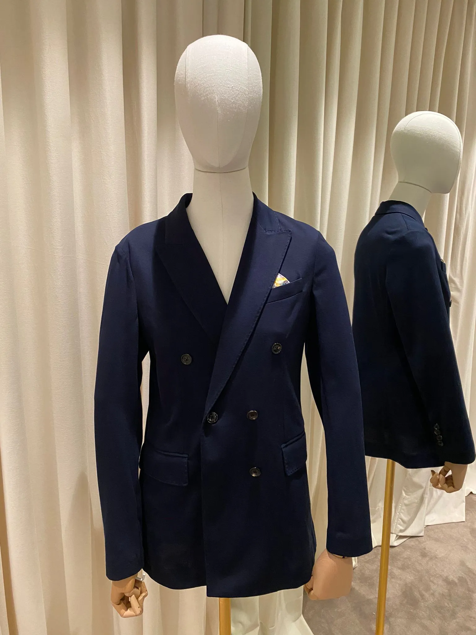 Circolo Blazer doppiopetto blu navy