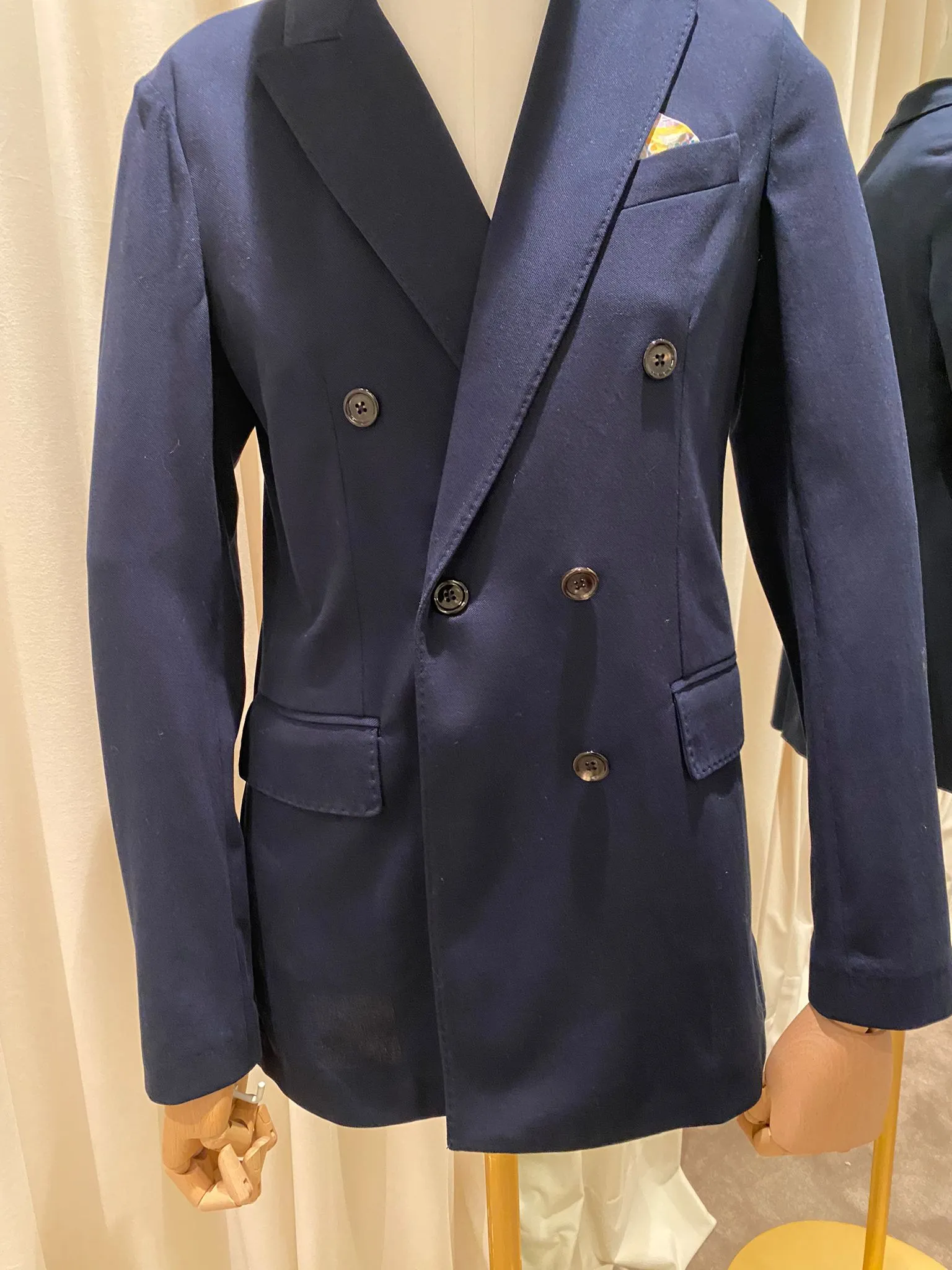 Circolo Blazer doppiopetto blu navy