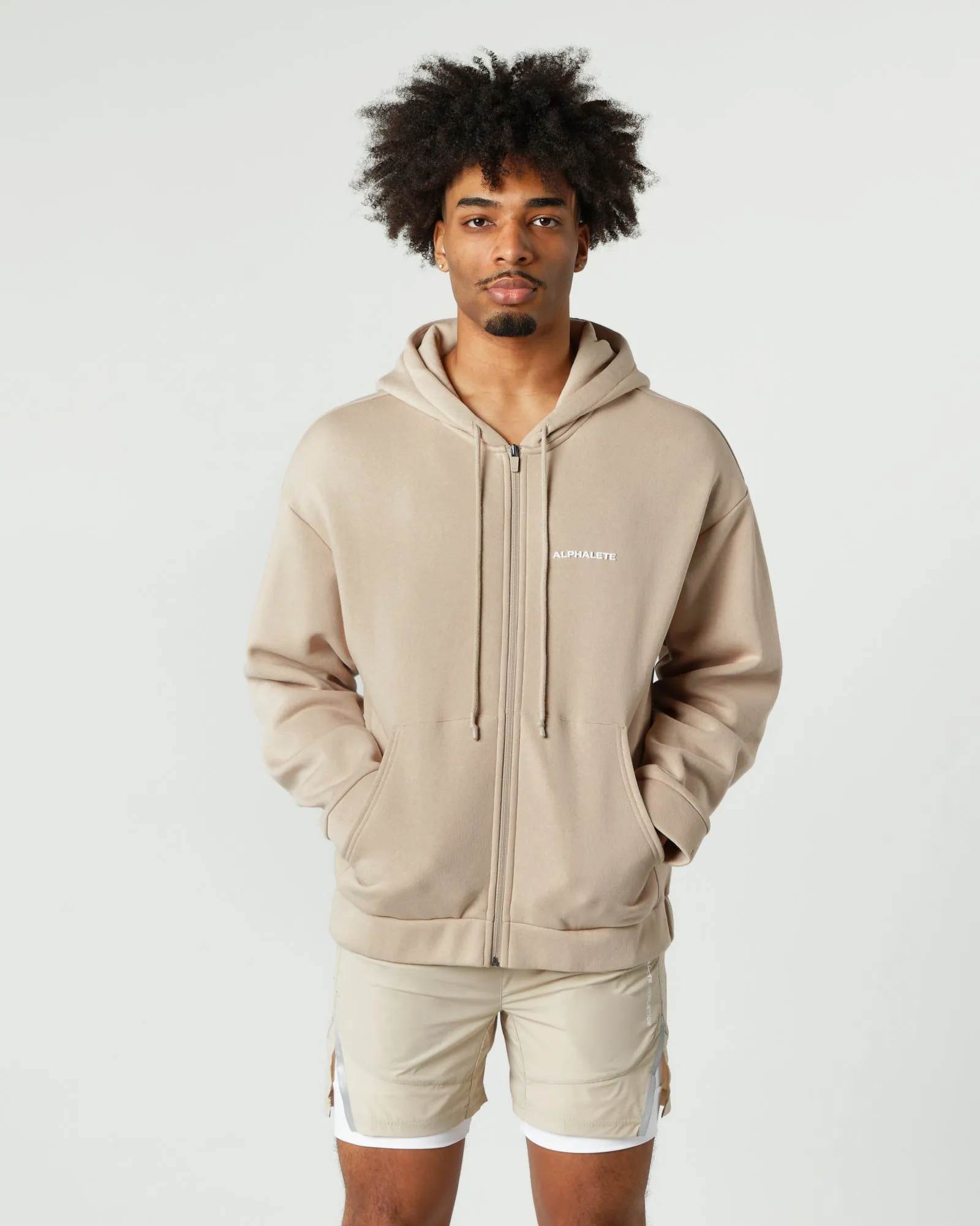 Classic Full-Zip Jacket - Linen