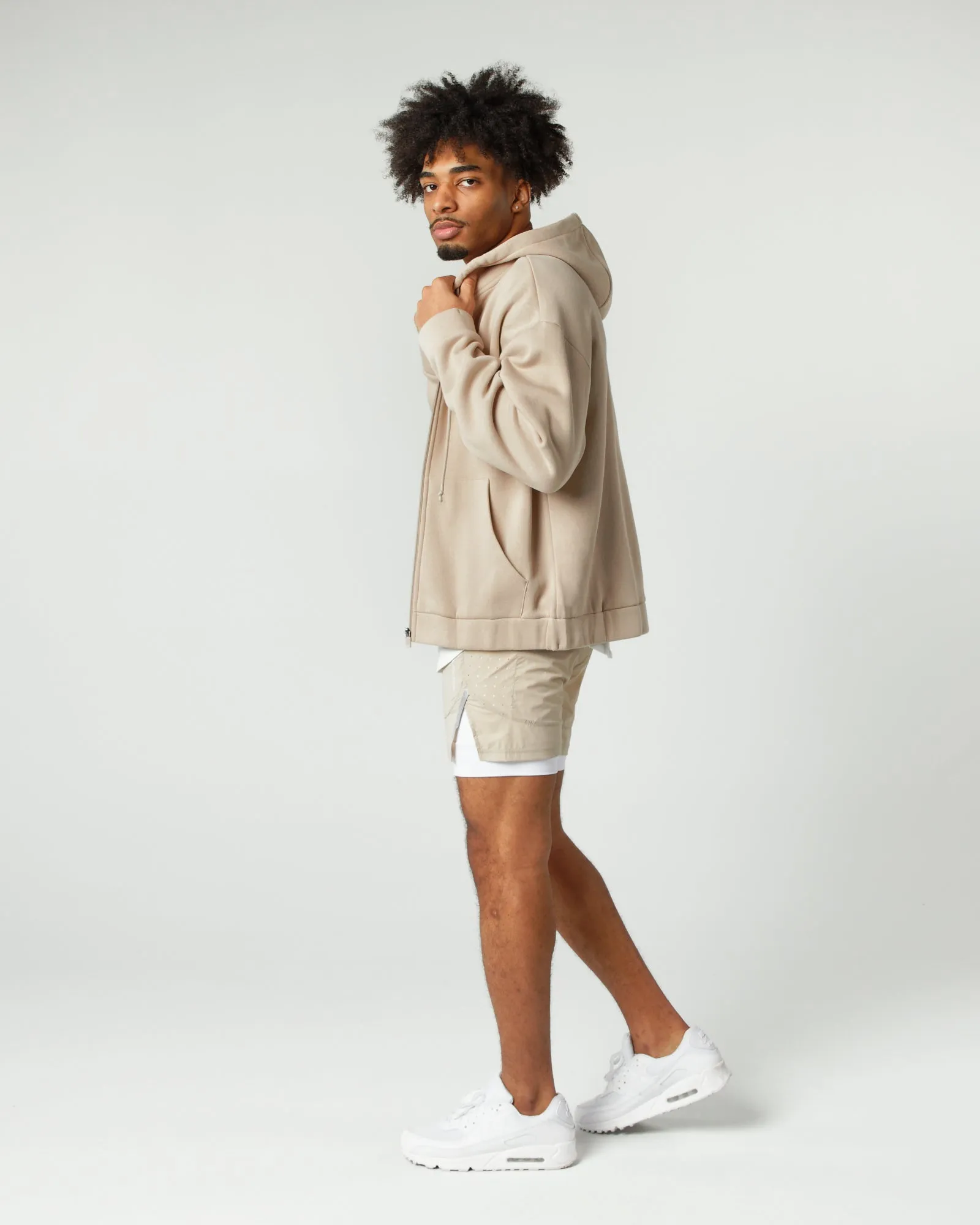 Classic Full-Zip Jacket - Linen