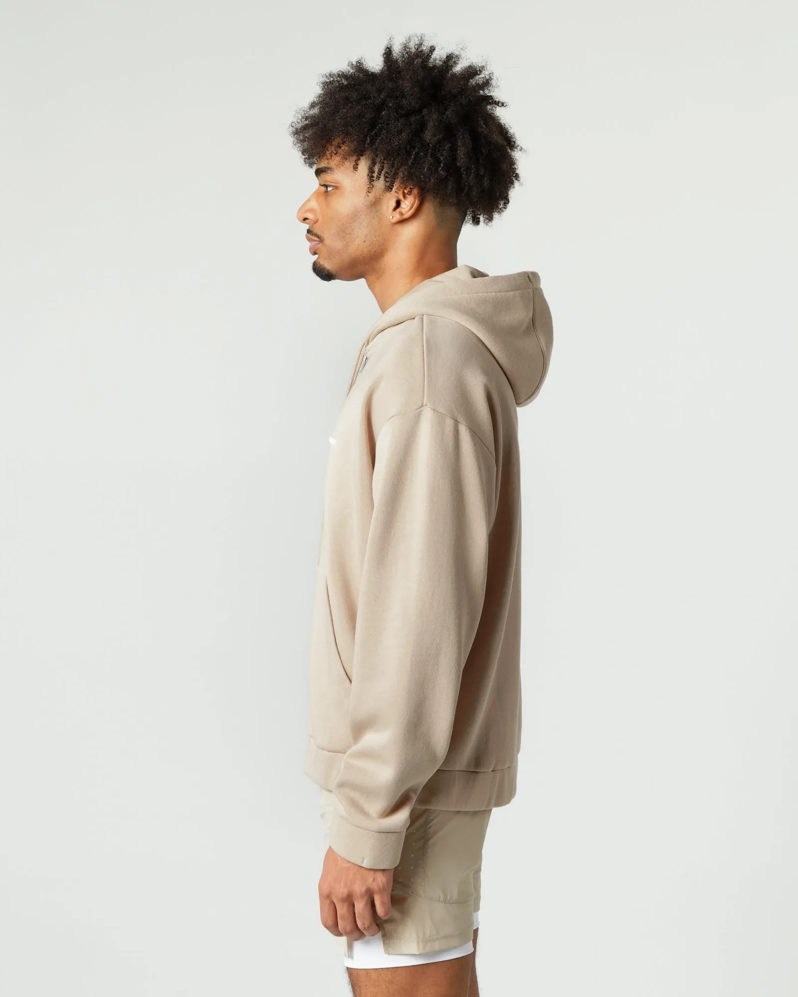 Classic Full-Zip Jacket - Linen