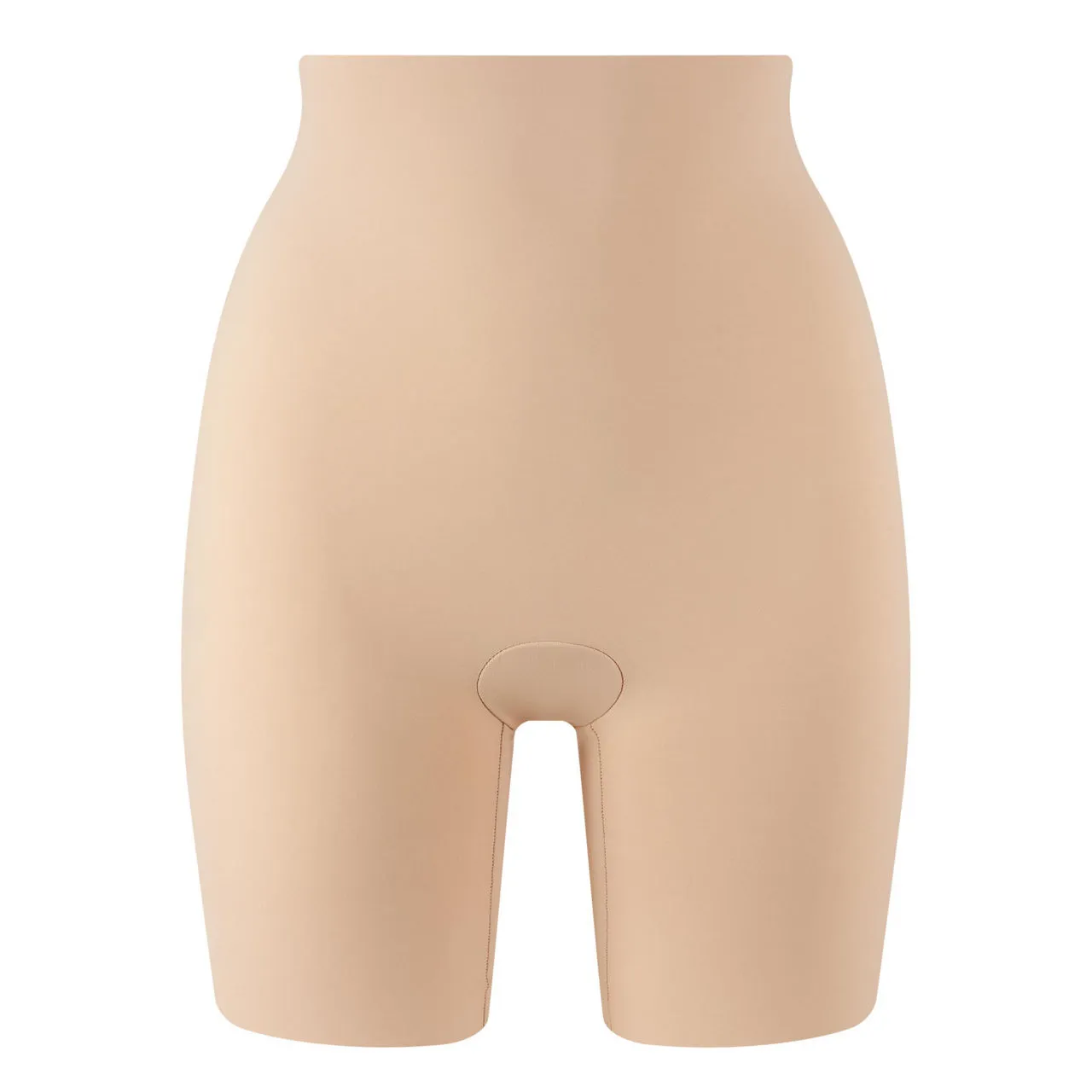 COMMANDO High-Waist Control Shorts - Beige