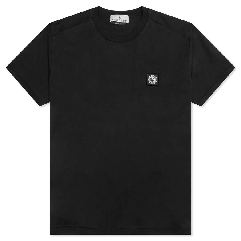 Compass Patch Logo S/S T-Shirt - Black