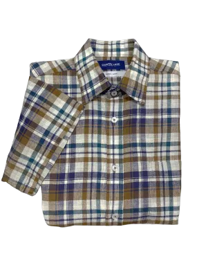 Country Look - Lucas Shirt - Brown Check