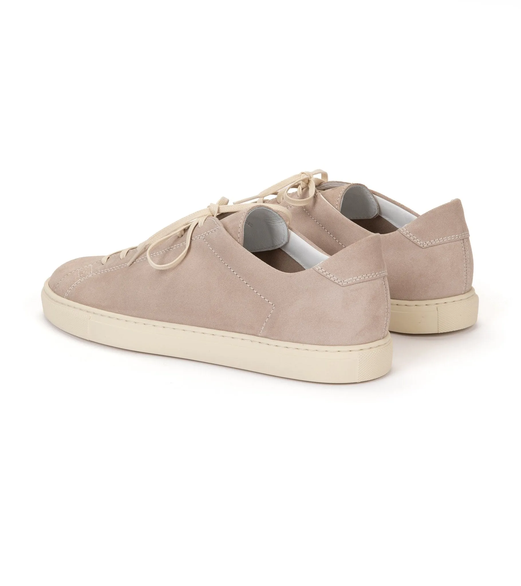 CQP Racquet Suede Sneaker: Beige