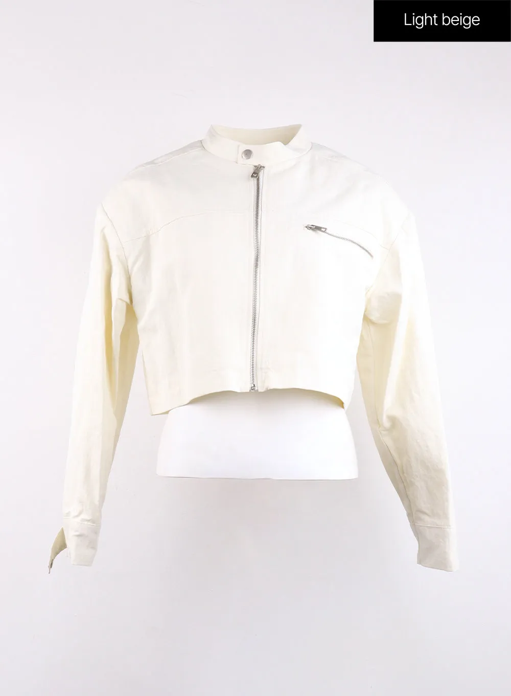 Crop Zip Up Jacket CJ422