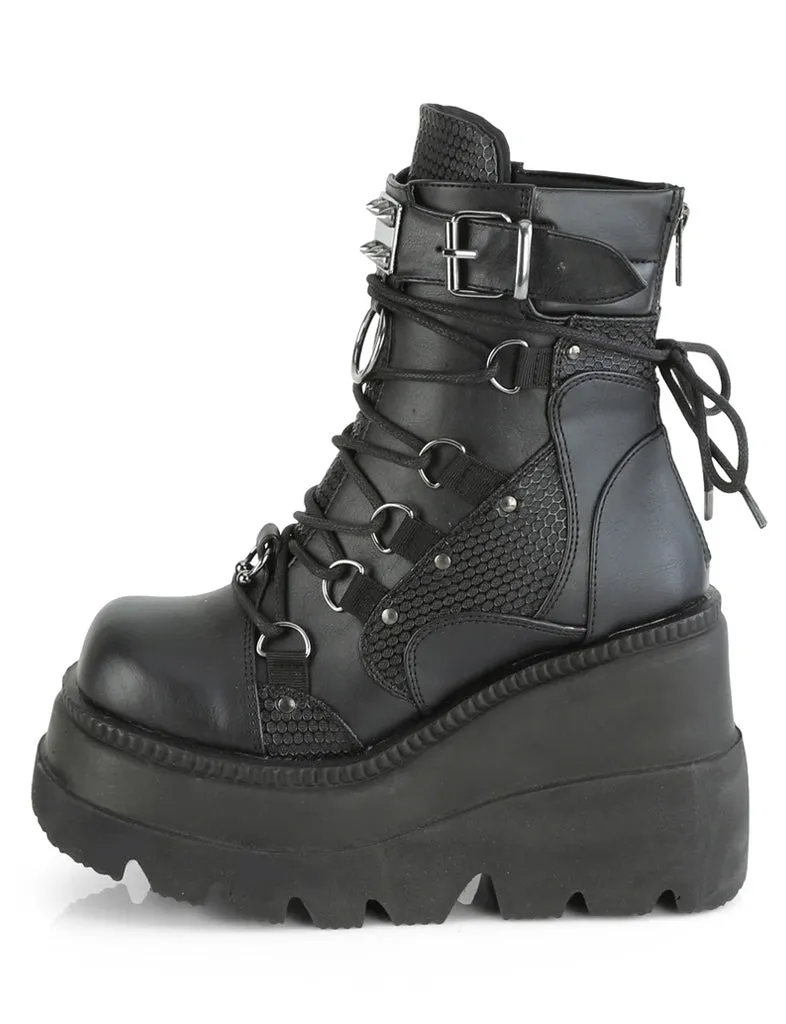 DEMONIA SHAKER 60 BOOTS - BLACK