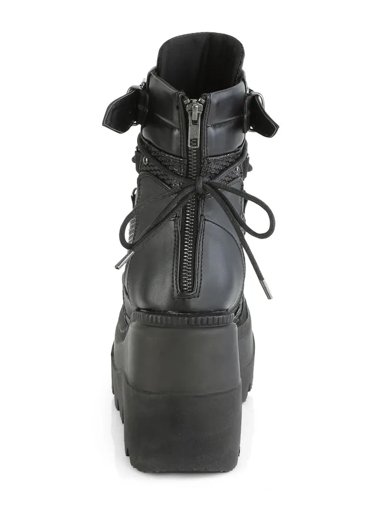 DEMONIA SHAKER 60 BOOTS - BLACK