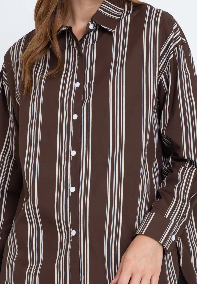 DEX Striped Shirt