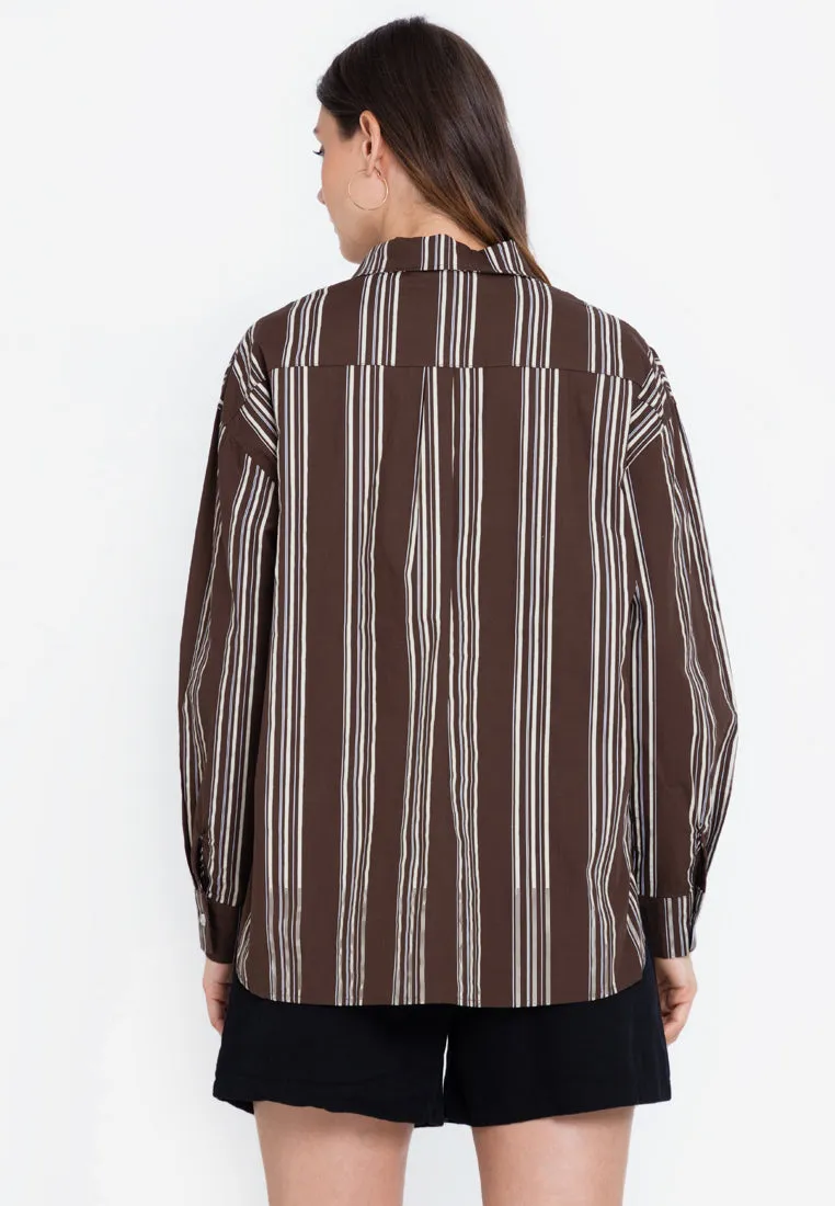 DEX Striped Shirt