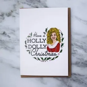 Dolly Parton Holiday Card