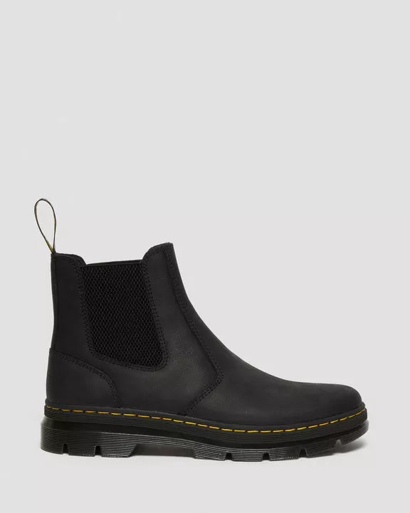 Dr Martens - Men's Embury Leather Black Casual Chelsea Boots 26002001