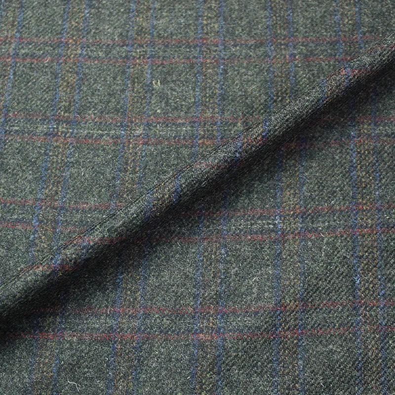 Dressmaking Wool - Subtle Red Check