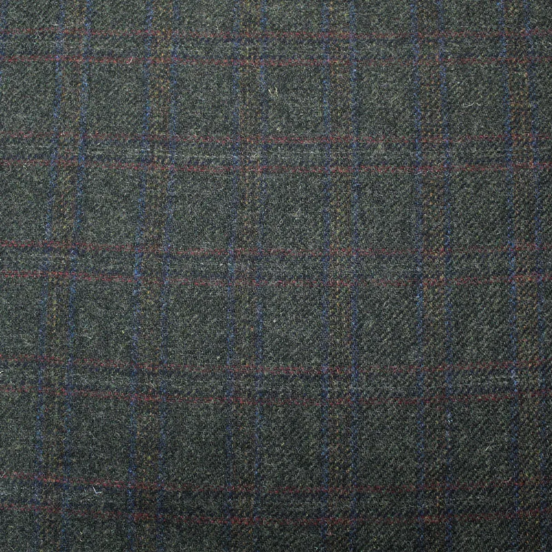 Dressmaking Wool - Subtle Red Check