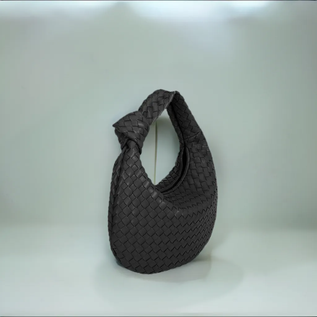 Drew Black Small Recycled Vegan Handle Bag