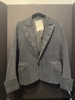 Duarte Jeans Pinstripe Jacket (Size Small)