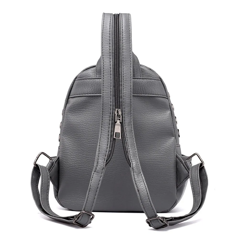 Enzo Grey Backpack