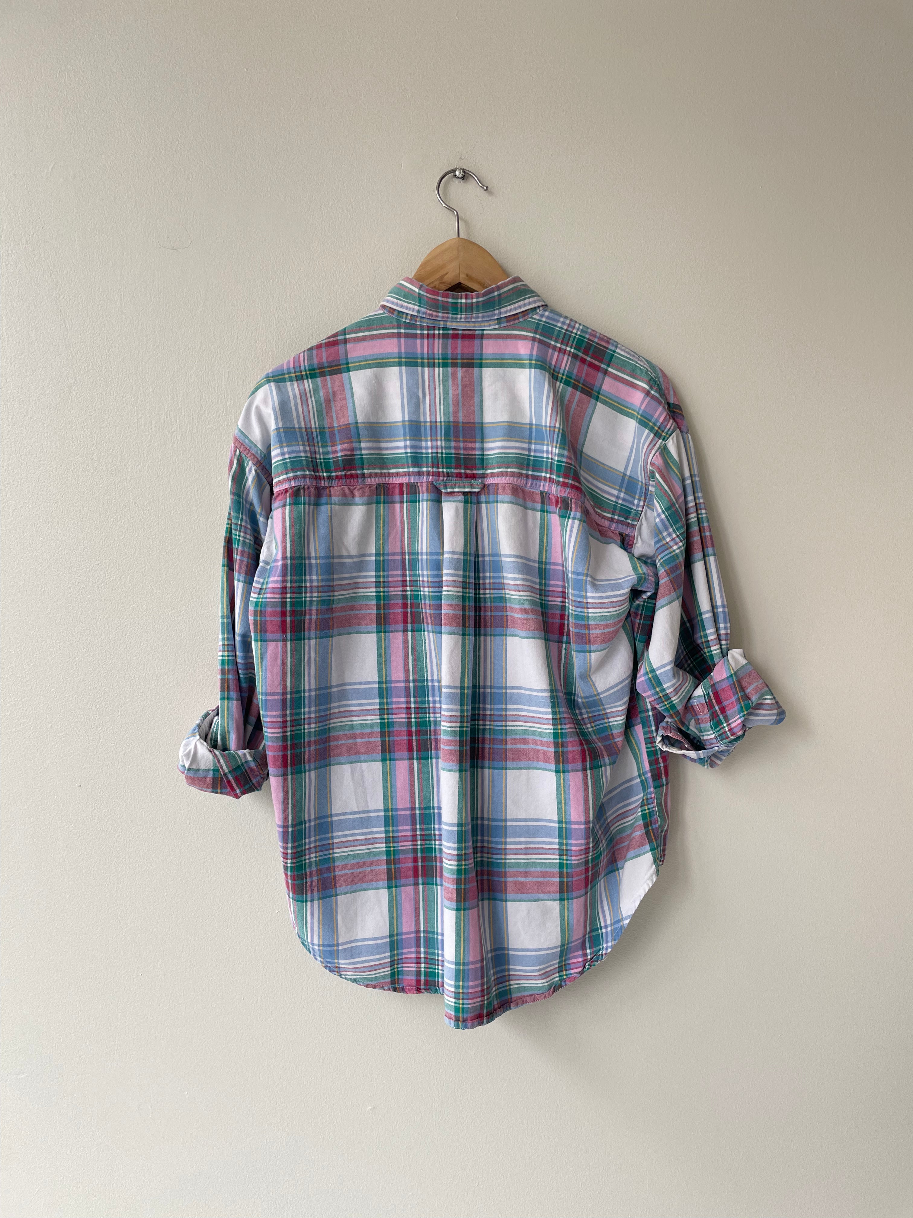 Erika Plaid Button Down