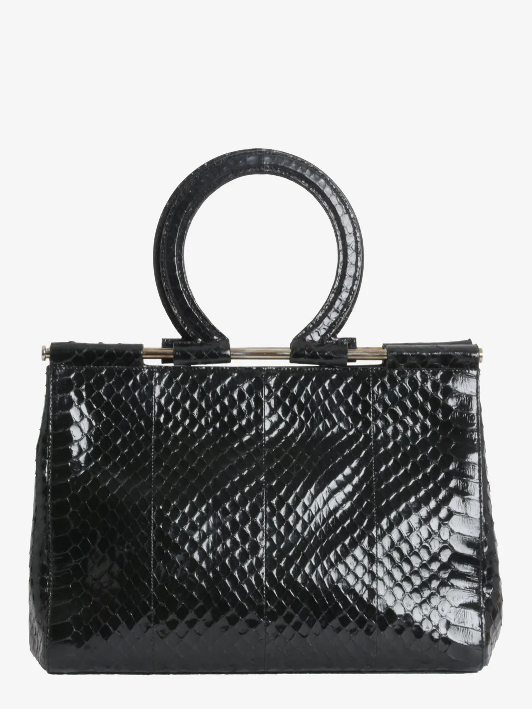 Ferragamo Python Handbag