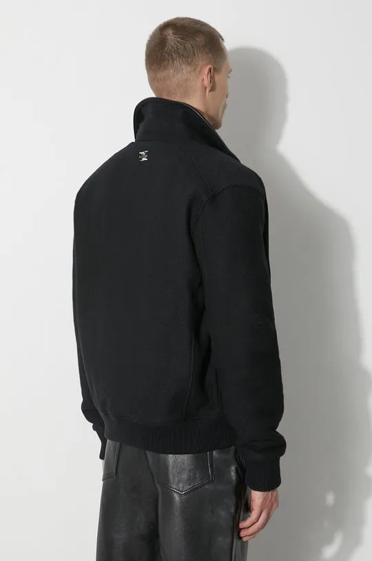 Filling Pieces wool jacket black color 78634101861