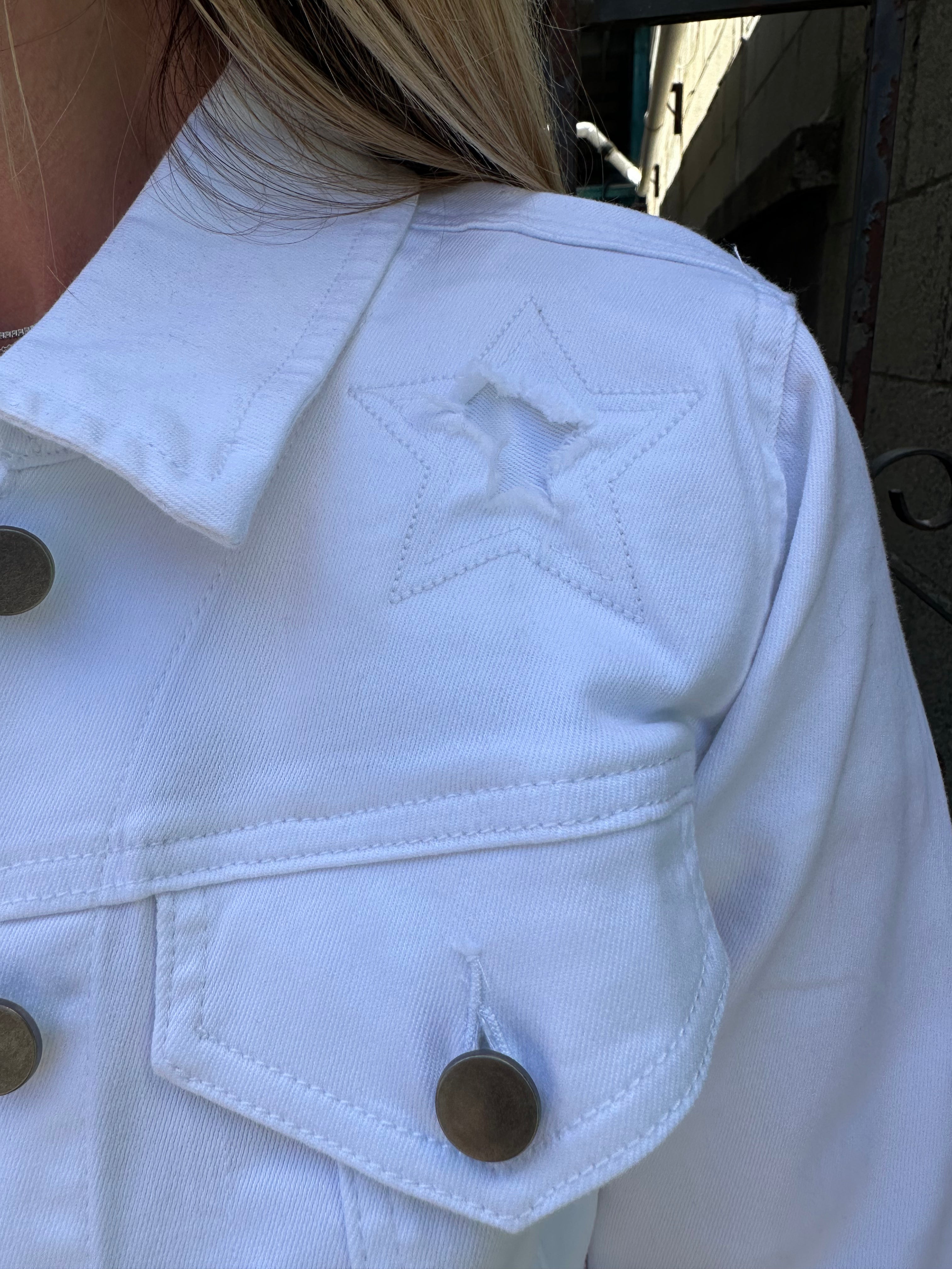 FO7047 Star Of Show Jacket White