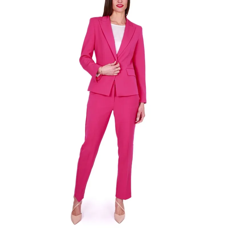 GIACCA BLAZER MONOPETTO, FUXIA