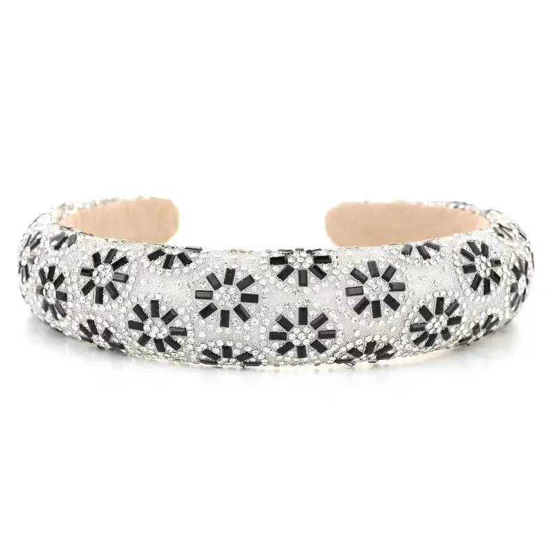 Gloria Christmas Designer Headband in Black