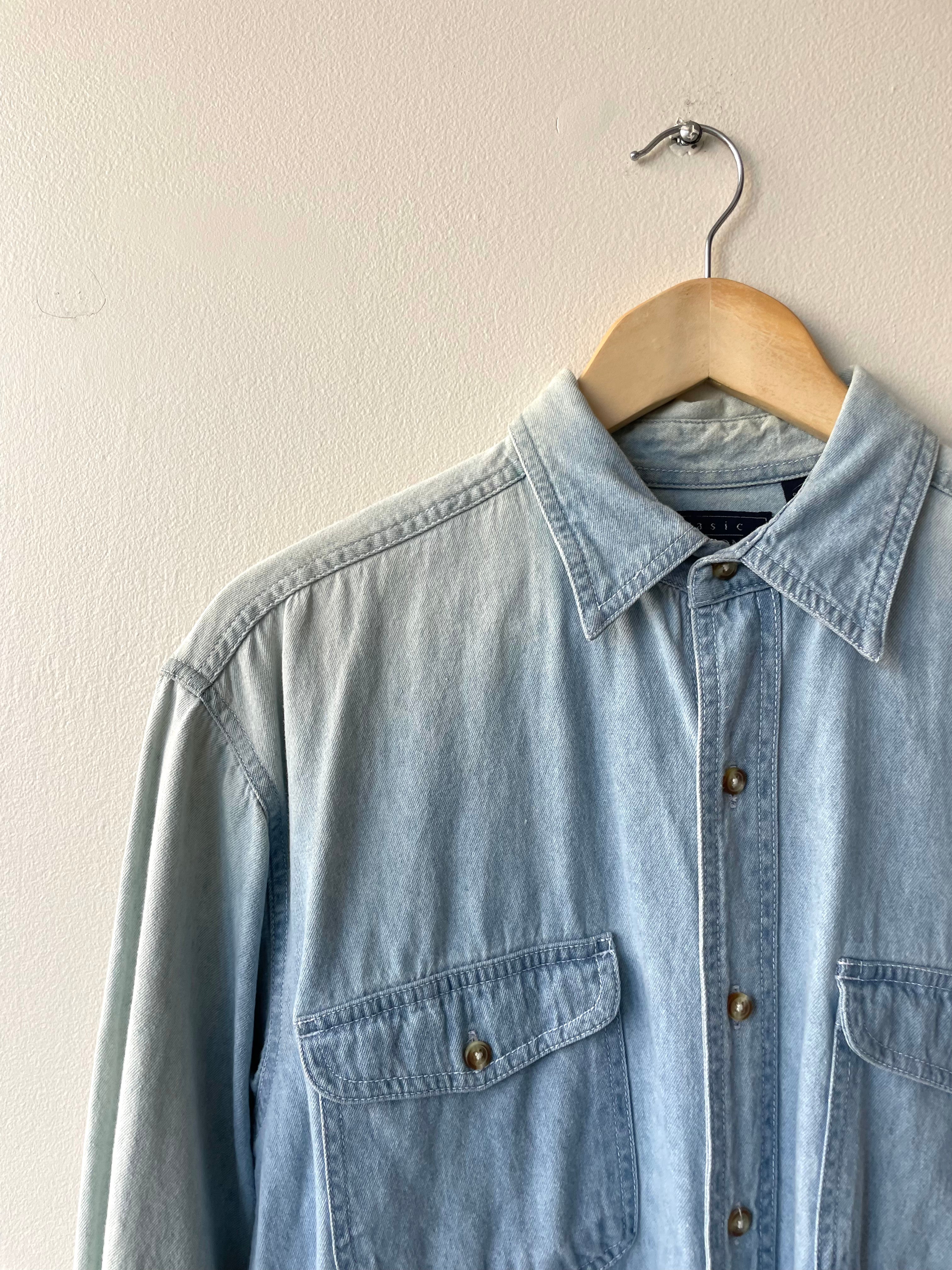 Great Fade Denim Button Down